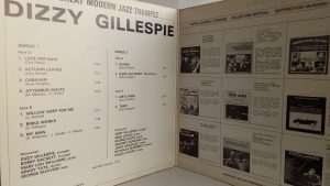 vinilos de bebop jazz: Dizzy Gillespie