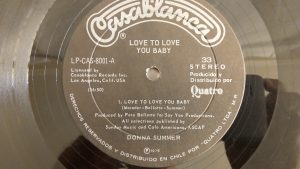 Donna Summer: Love To Love You Baby | Venta de vinilos müsica Disco en Chile