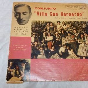 Conjunto Villa San Bernardo | venta de vinilos de folklore chileno /discos de cueca