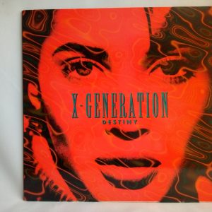 X-Generation: Destiny, X-Generation, venta vinilos de trance, discos de vinilo de hard trance, vinilos de música electrónica Chile, disquería de vinilos 12", Venta vinilos electrónica online