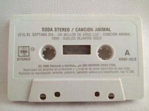 Soda Stereo: Canción Animal, Soda Stereo, venta cassete de Soda Stereo, Tienda de discos de vinilo, venta de cassettes usados, venta cassetes de colección