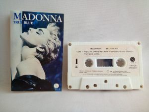 Madonna: True Blue, Madonna, venta cassettes de Madonna, cassetes de pop rock Chile, venta online de cassettes