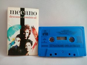 Mecano: Descanso Dominical, Mecano, venta cassette de Mecano, Venta vinilos de Mecano, Tienda de vinilos y cassettes, Venta online de cassettes, Rock Latino, Synth-pop, Venta de cassetes Synth-pop,, venta cassettes originales, venta cassetes de Música