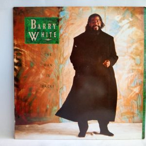 Vinilos discos baratos | Barry White: The Man Is Back!, Barry White, discos de vinilo Barry White, venta vinilos de Soul, vinilos de Soul Chile, vinilos usados baratos, vinilos de época chile