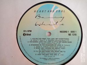 Vinilos discos baratos | Barry White: Heart And Soul, Barry White, venta vinilos de Barry White, Tienda de vinilos Chile, Discos de vinilo venta