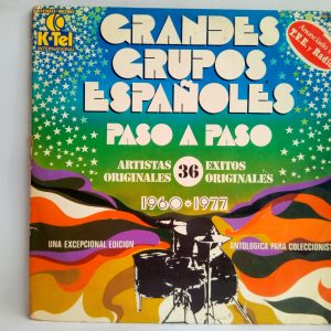 Venta de vinilos online | Grandes Grupos Españoles Paso A Paso 1960-1977, vinilos pop rock español, grupos españoles vinilos, Tienda de vinilos Chile, discos de vinilo baratos, vinilos de época